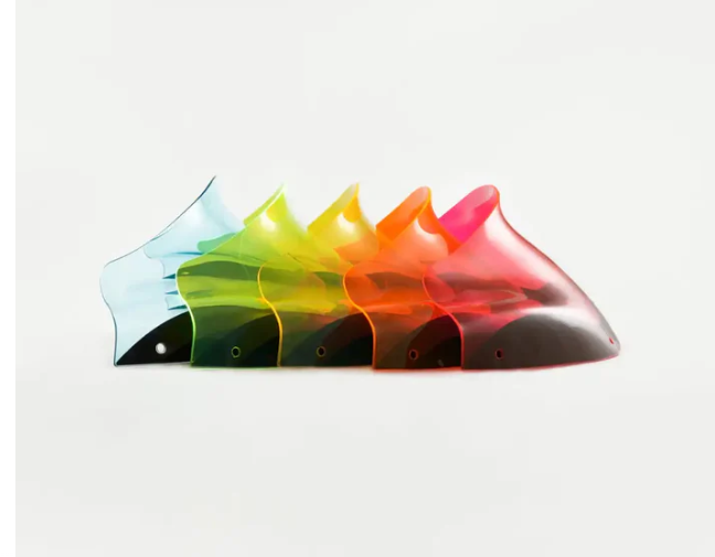 Kolor Flare Windshield -1998-2013 Road Glide image 4