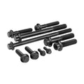 Performance 12 Point Titanium Engine Bolt Kit for Harley-Davidson M8 - Race Black