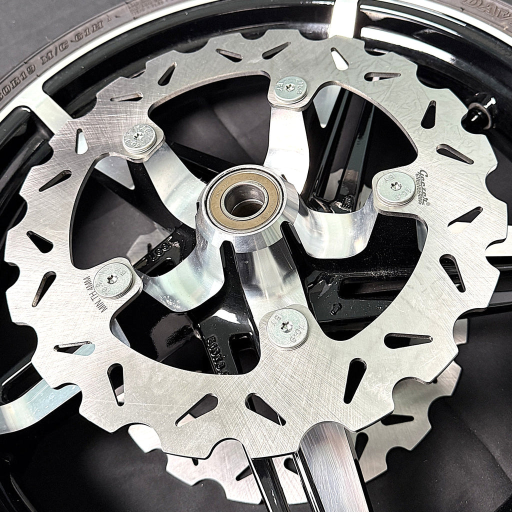 12.6" spoke-mounted Performance Brake Rotors for Touring models