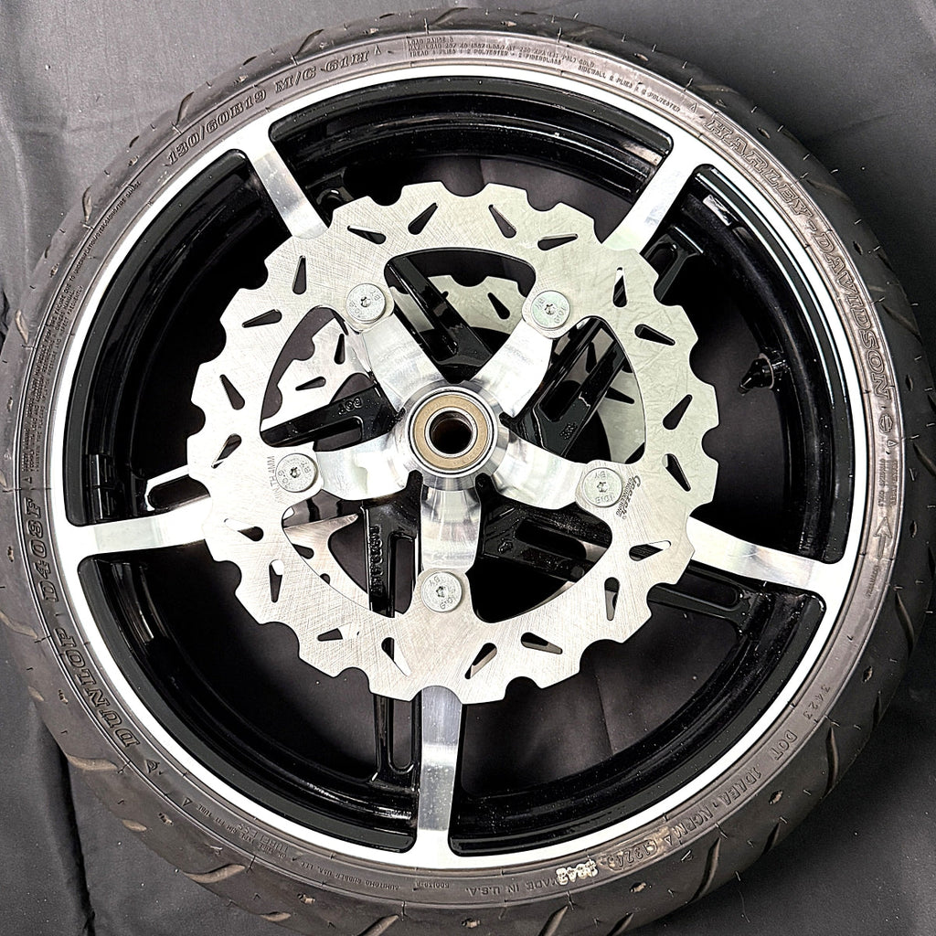 12.6" spoke-mounted Performance Brake Rotors for Touring models