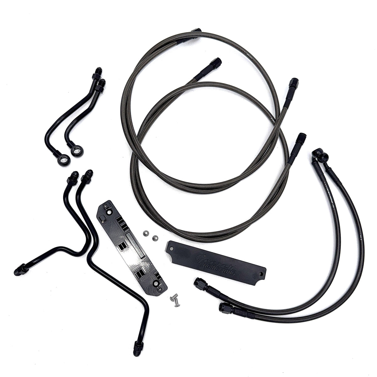2014-later ABS variable Brake Line Kit Harley touring for 2" over or taller front ends