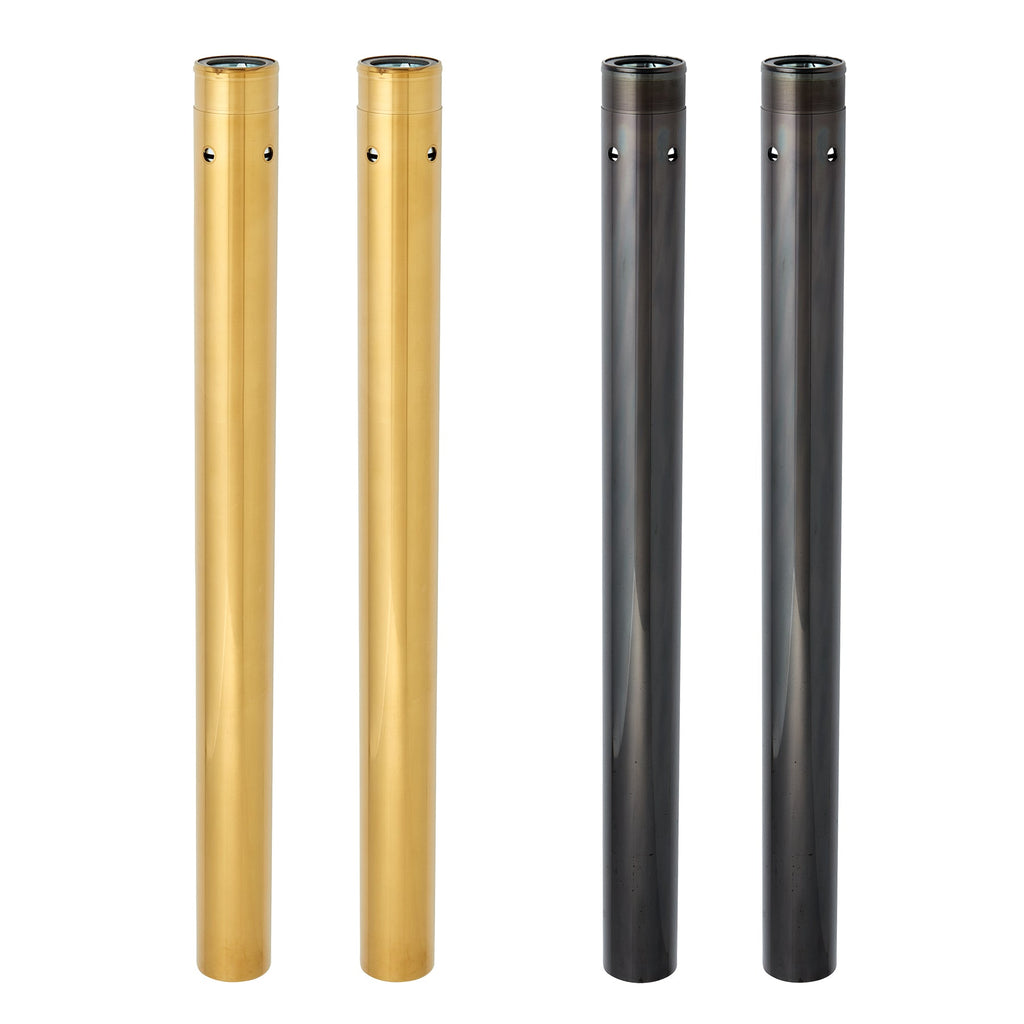 GOLD & BLACK 49MM FORK TUBES, FLT image 0