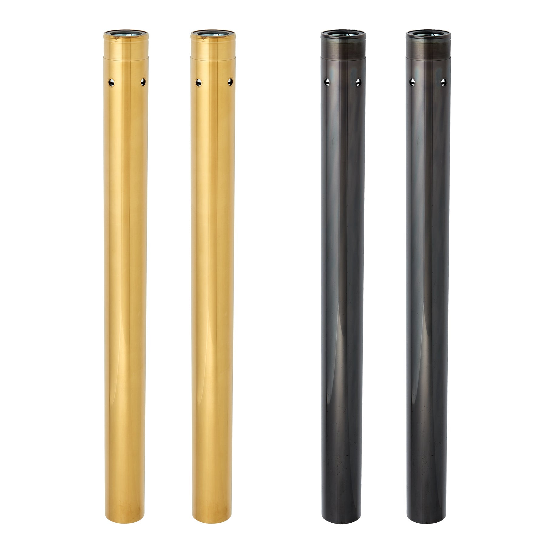 GOLD & BLACK 49MM FORK TUBES, FLT image 0