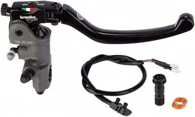 BREMBO PR 15 RCS RADIAL BRAKE MASTER CYLINDER W/ FOLDING LEVER (FOR 1" BAR)