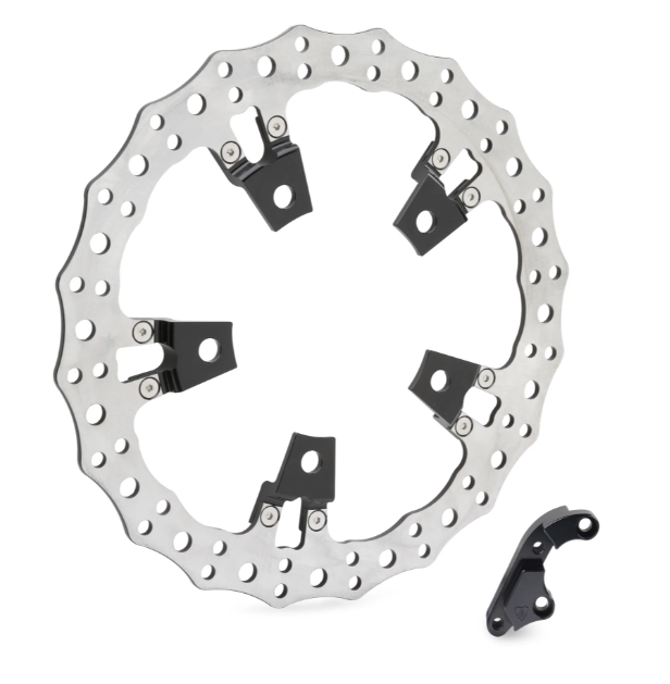 Arlen Ness Jagged Big Brake Rotors image 2