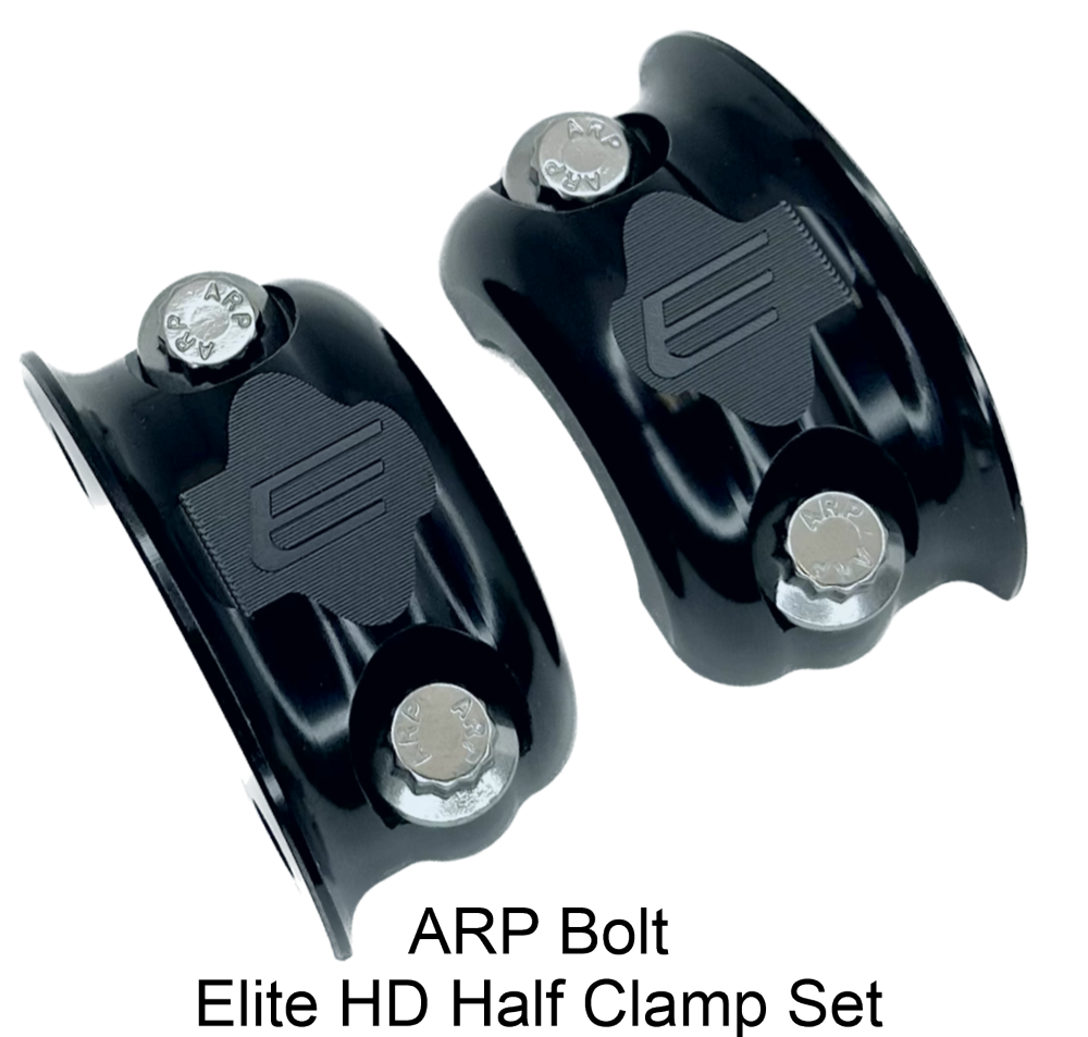 Elite Harley-Davidson ARP Perch/Master Half Clamps