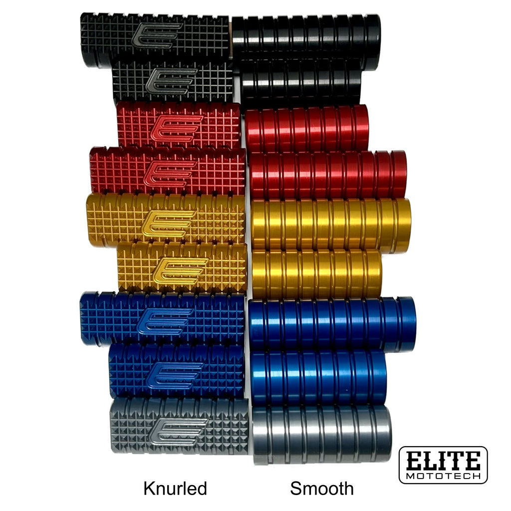 Elite Knurled Brake/Shift Peg