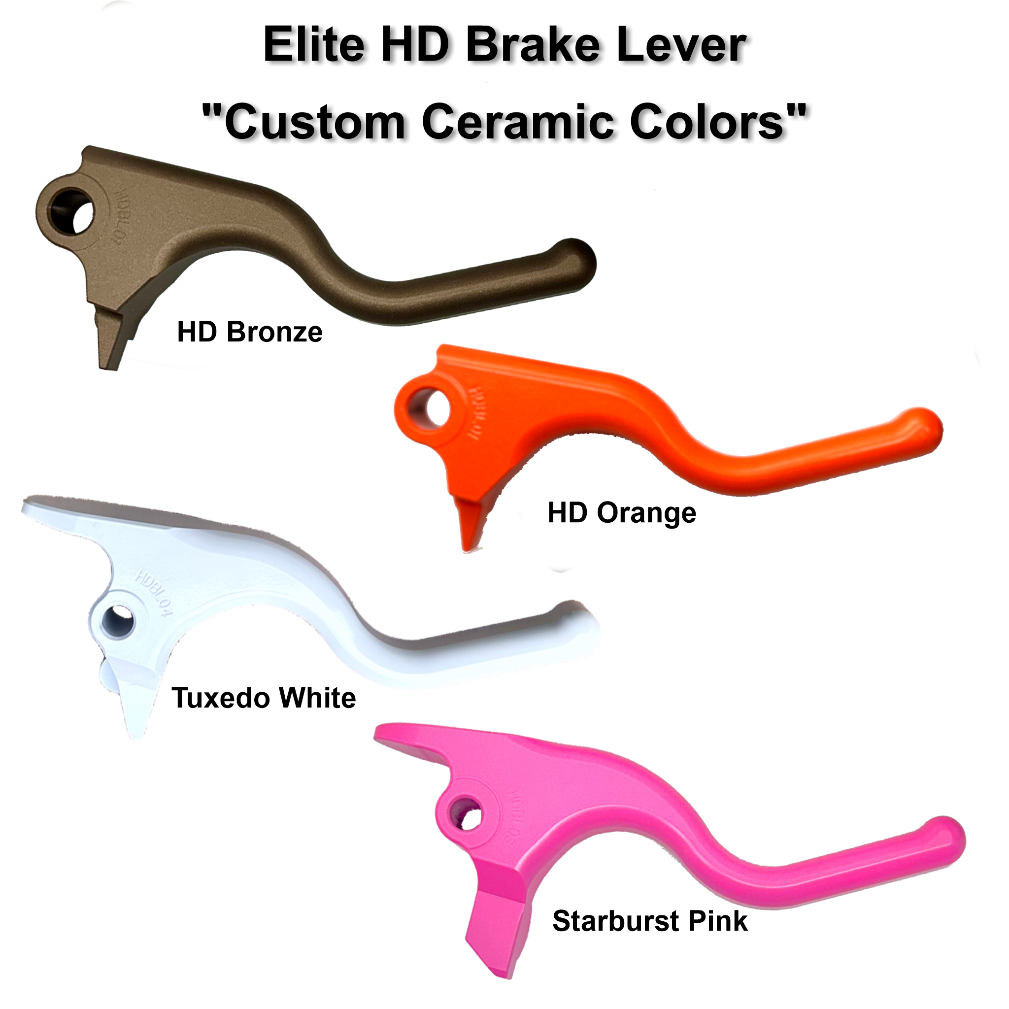 Elite Harley Davidson Front Brake Lever -  Early Models