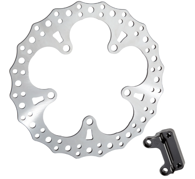 Arlen Ness Jagged Big Brake Rotors image 0