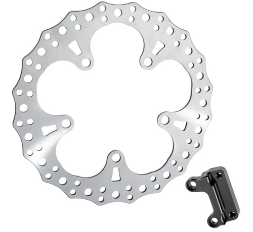 Arlen Ness Jagged Big Brake Rotors image 0