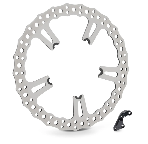 Arlen Ness Jagged Big Brake Rotors image 1