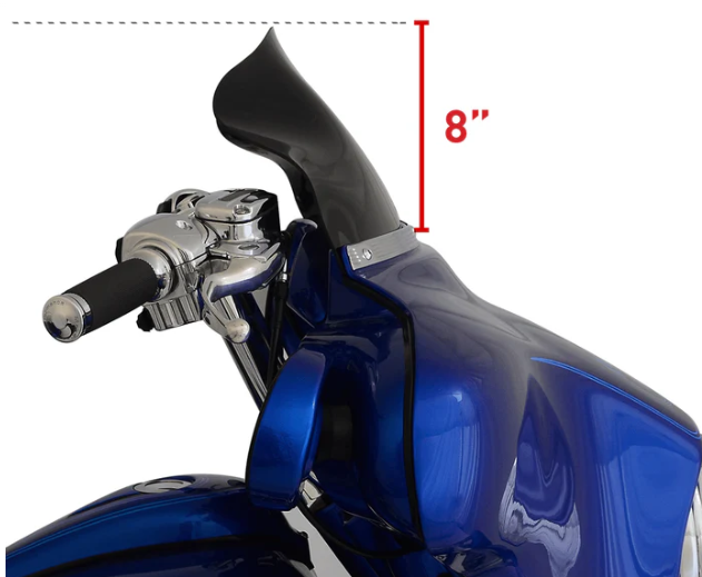 Flare Windshield -1996-2013 Street Glide image 1