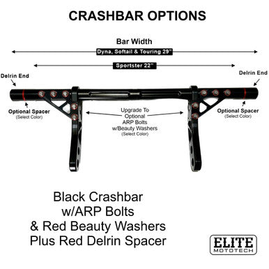 Harley-Davidson Sportster Crash Bar  Dimensions