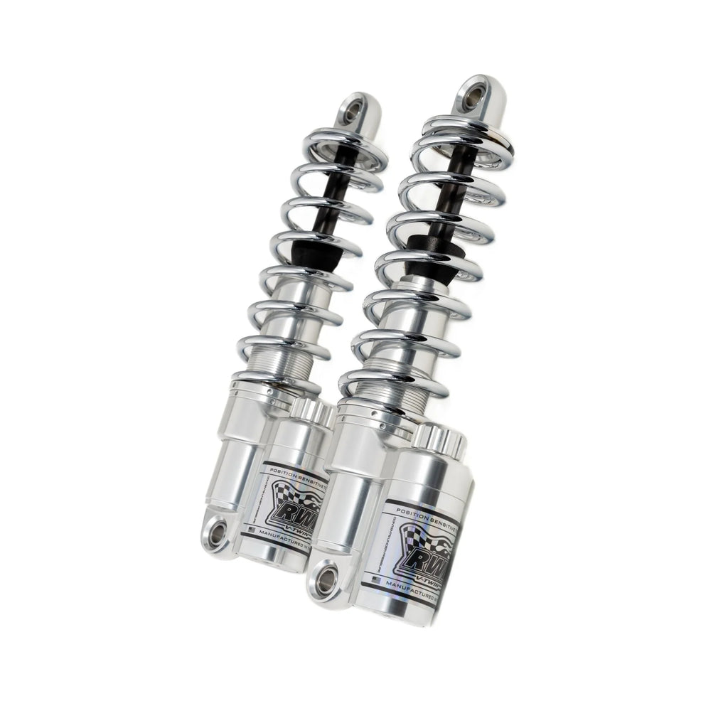 RWD RS-2 Rear Shock Absorber (POLISHED BODY / CHROME SPRINGS)