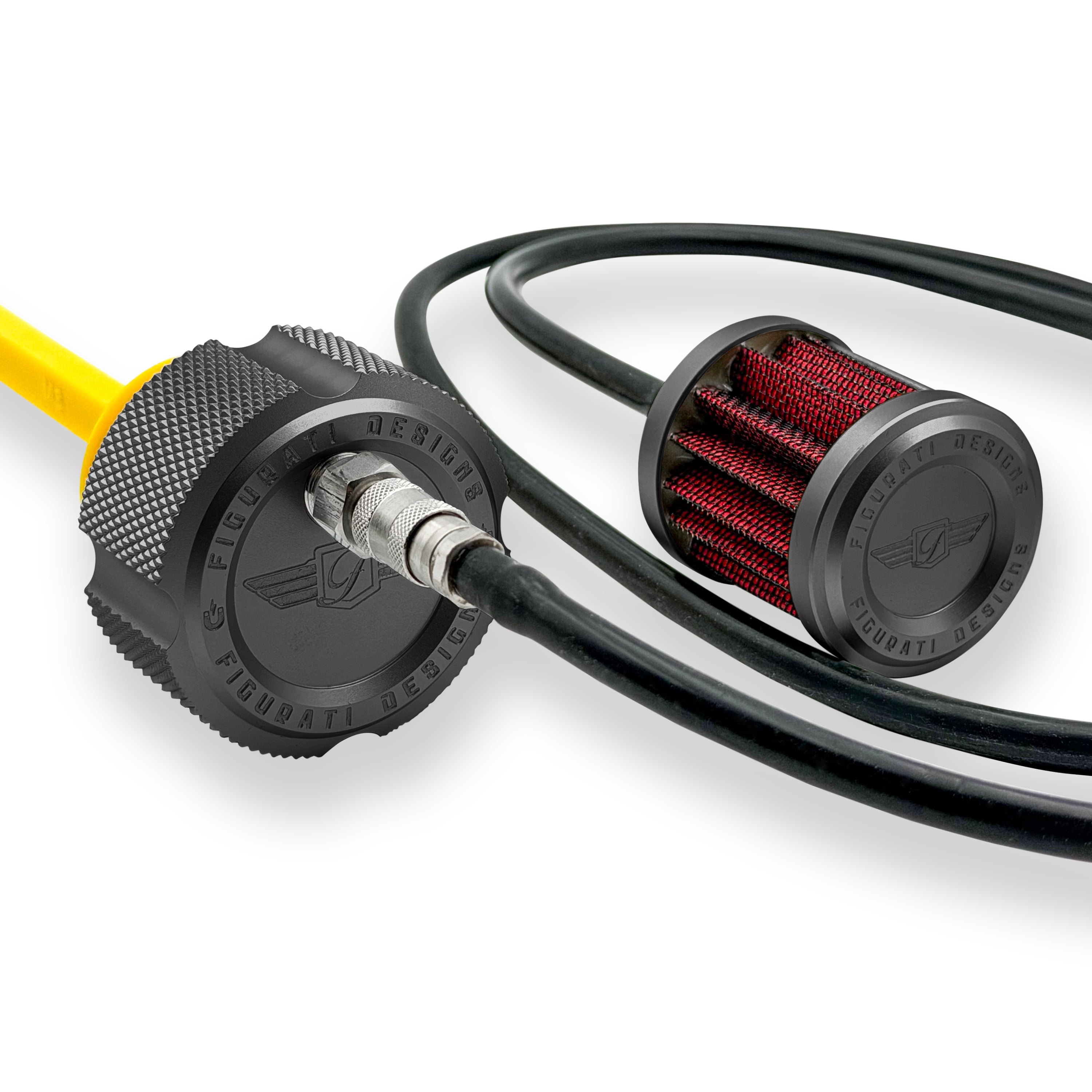 Performance Vented Dipstick for HD Touring M8 (2017-2026)