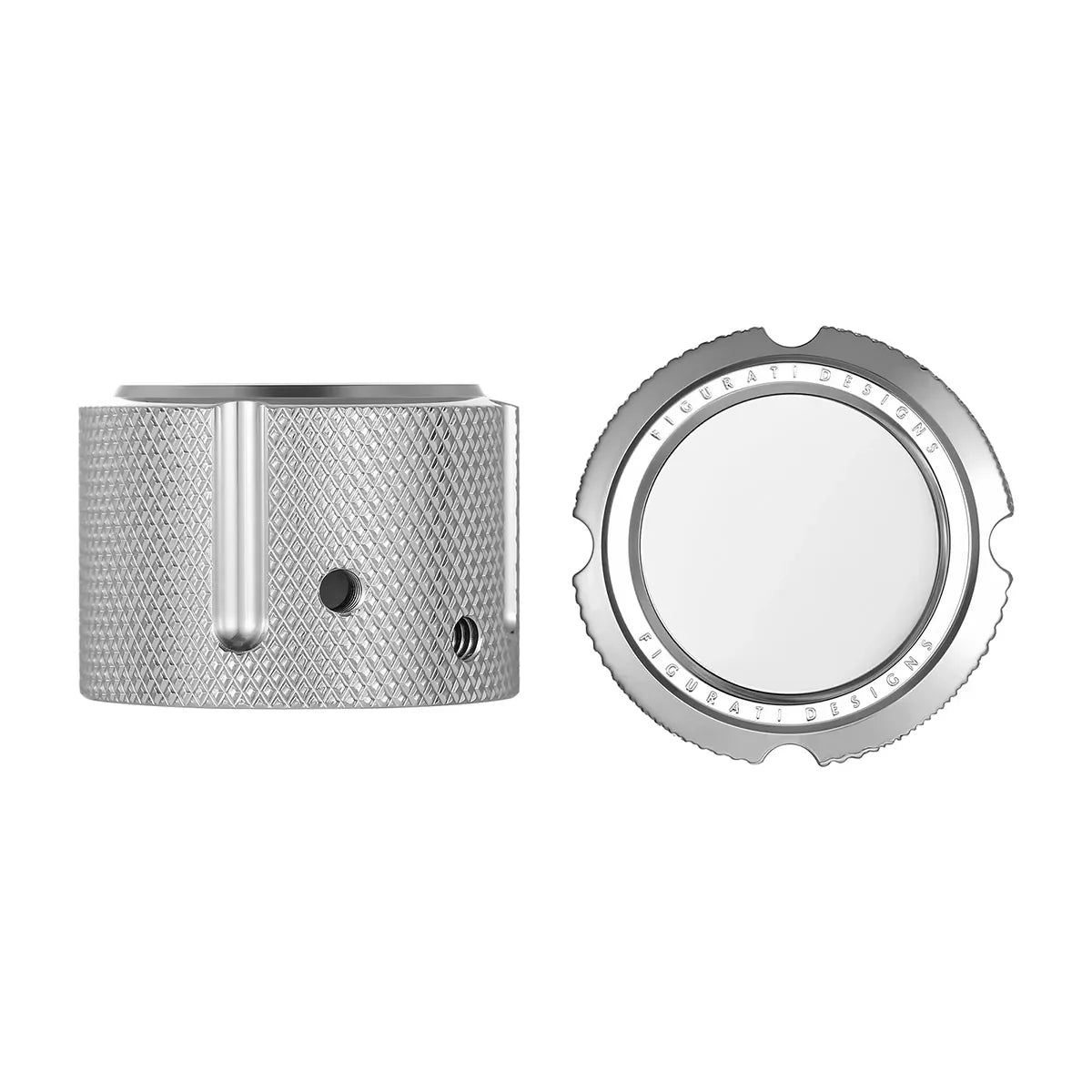 Harley-Davidson Stainless-Steel Front Axle Nut Covers