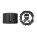 Harley-Davidson Stainless-Steel Front Axle Nut Covers