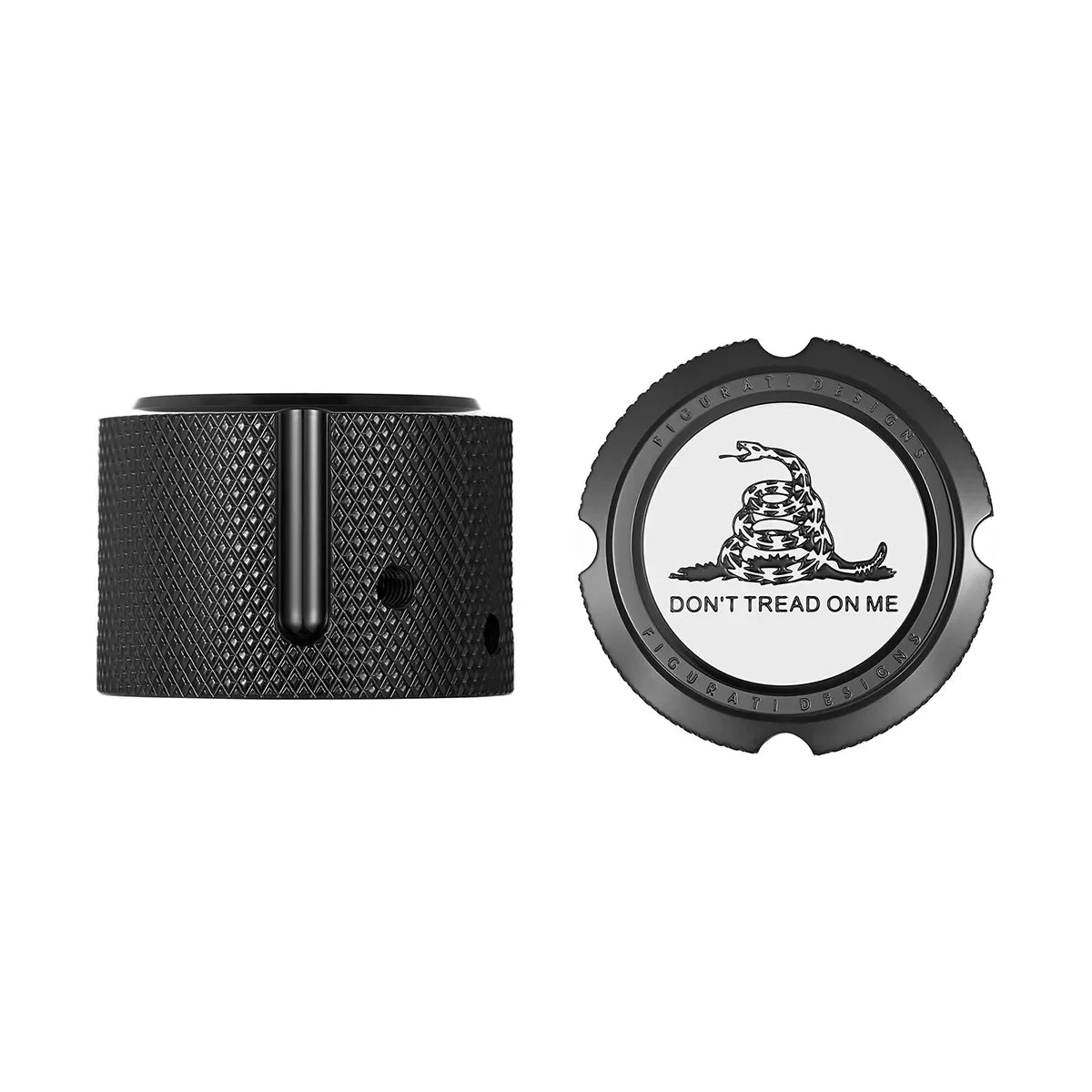 Harley-Davidson Stainless-Steel Front Axle Nut Covers