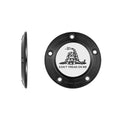 Harley-Davidson Stainless-Steel in Black Don't Tread on Me Twin Cam Timing Cover