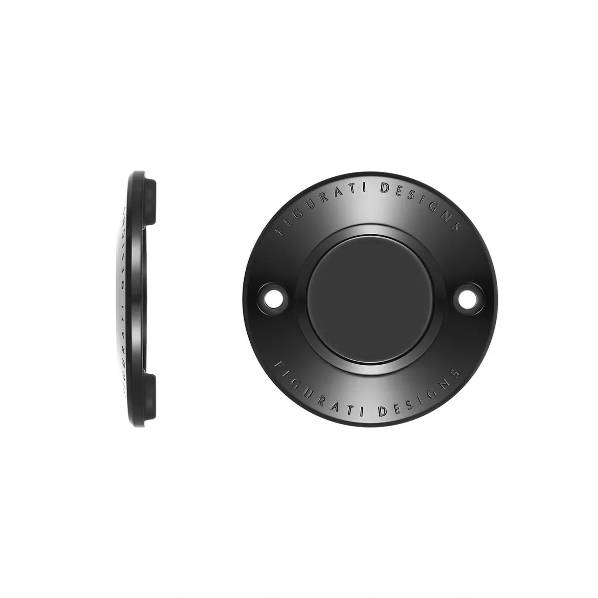 Harley-Davidson Stainless-Steel in Black M8 Custom Timing Cover - Contrast