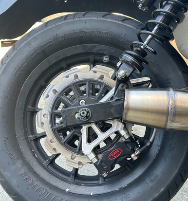 Dyna Radial Rear Caliper Bracket