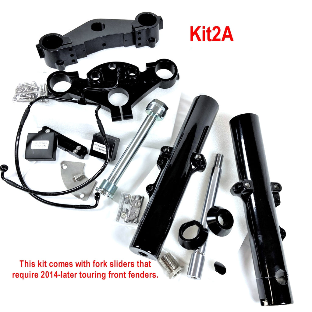 49mm Fork Conversion Kit2A 2013 & earlier Touring, 2014-later