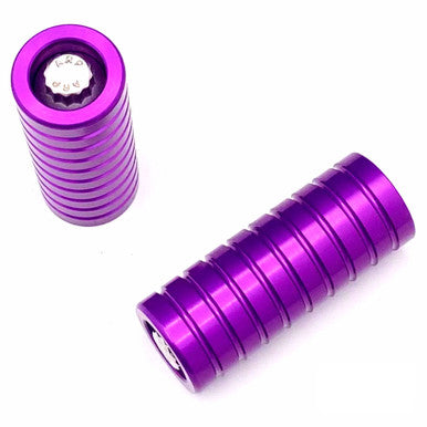 Elite Harley-Davidson Smooth Shifter/Brake Pegs Purple