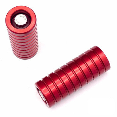 Elite Harley-Davidson Smooth Shifter/Brake Pegs Red