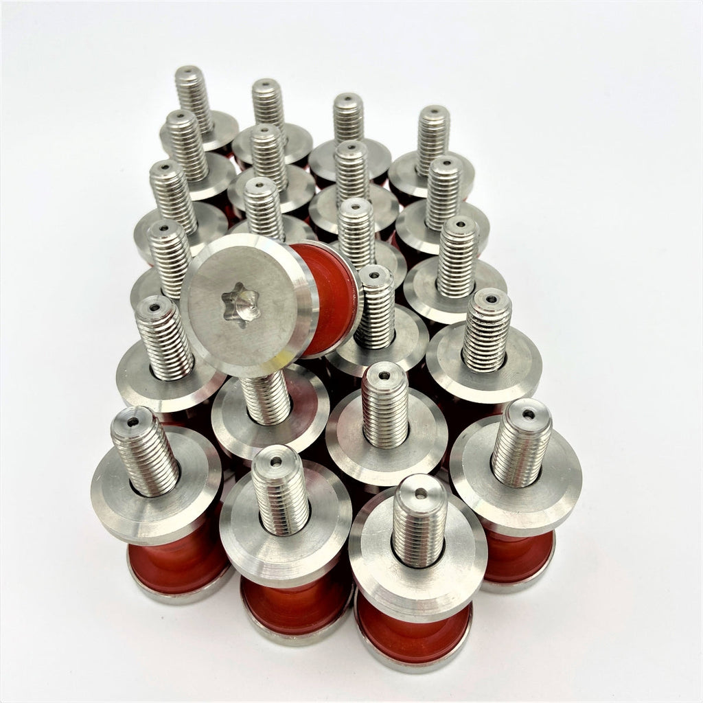 Low Profile Riser Bolt and Bushing Kit – Stainless Steel