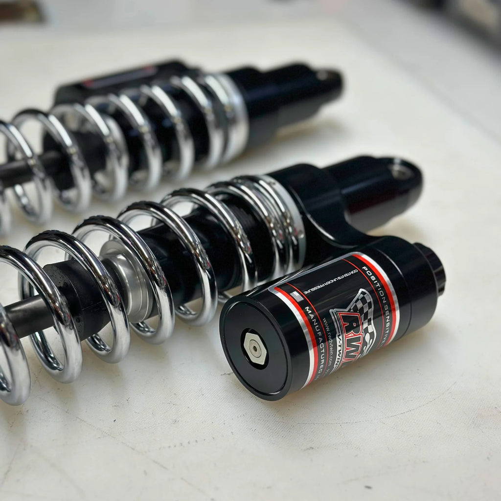 RWD RS-2 Rear Shock Dyna (CHROME SPRINGS)