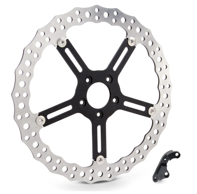Arlen Ness 15" Jagged Big Brake Rotors - Hub Mount image 0