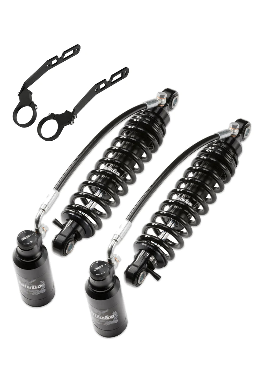 Bitubo WMM Remote Touring Piggyback Shocks image 0